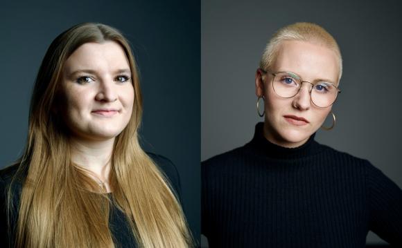 Klara Schwabe (links) & Lea Baciulis (rechts)